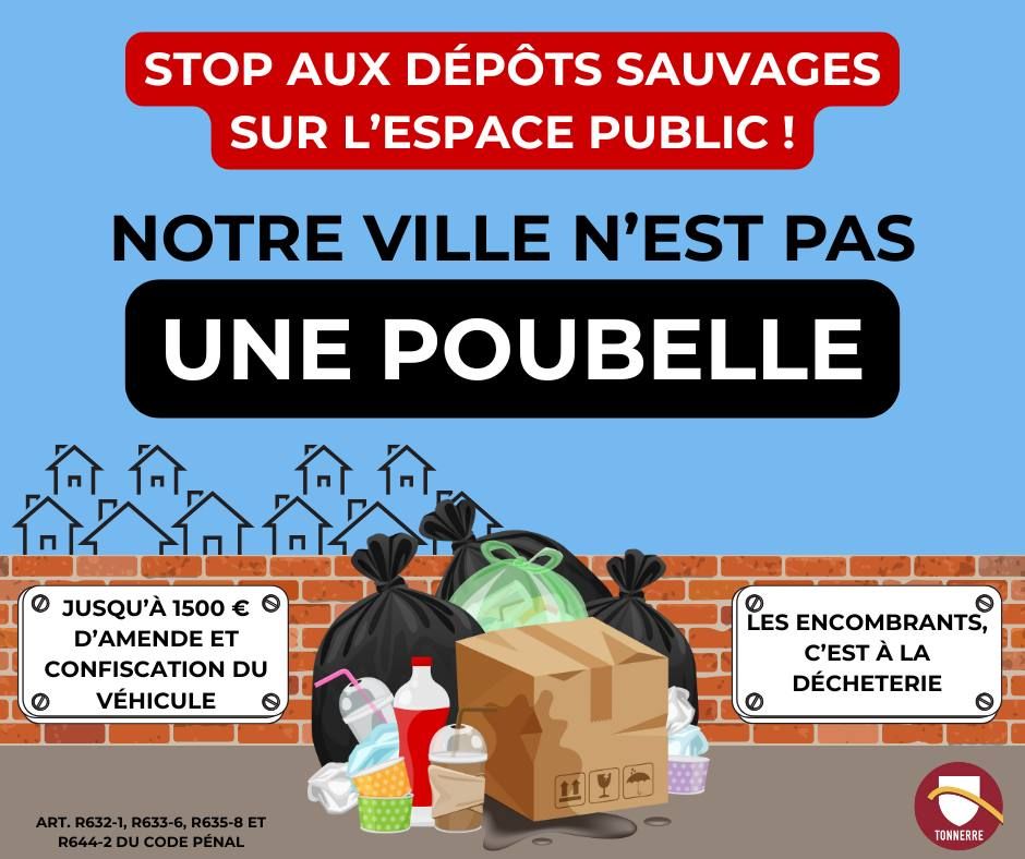 Notre ville n'est pas une poubelle