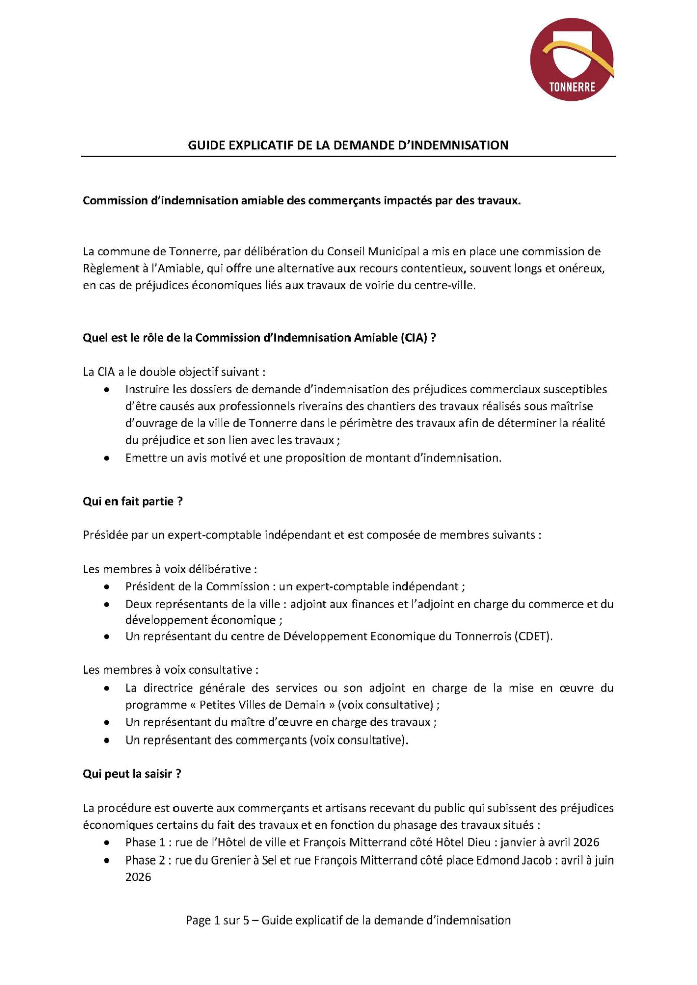 Guide explicatif